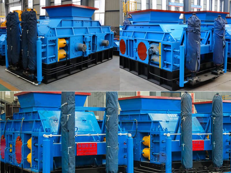 double toothed roller crusher