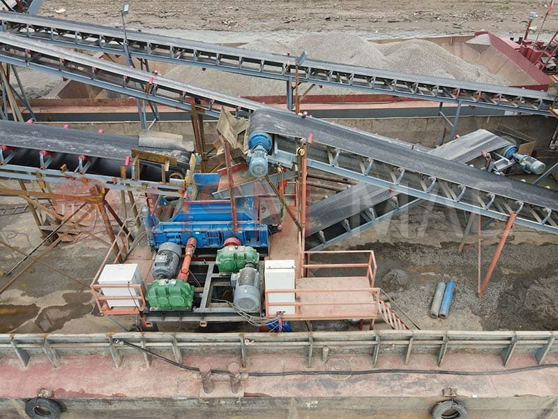 basalt stone crusher production line