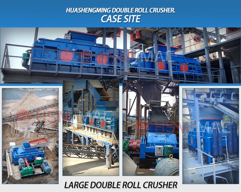 granite crushing production line site