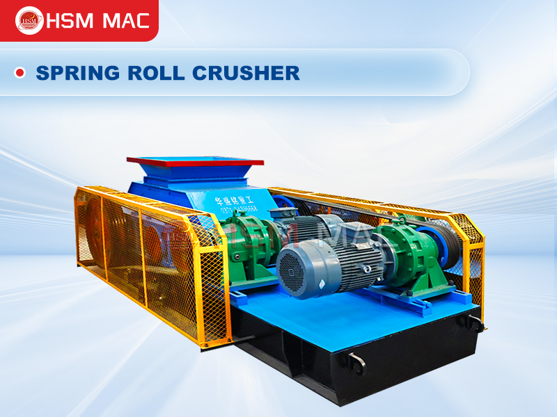 spring roller crusher
