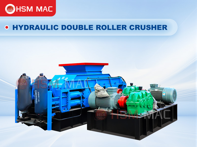 Hydraulic double roller crusher cost