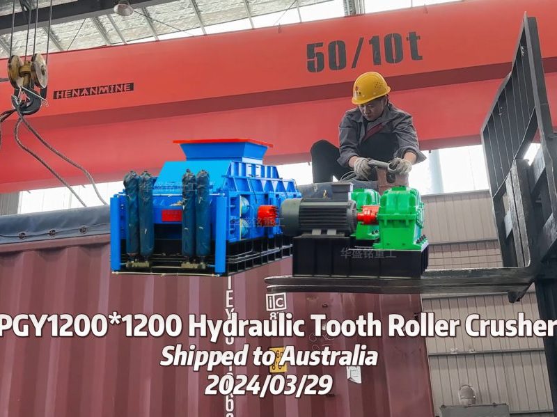 double tooth roller crusher