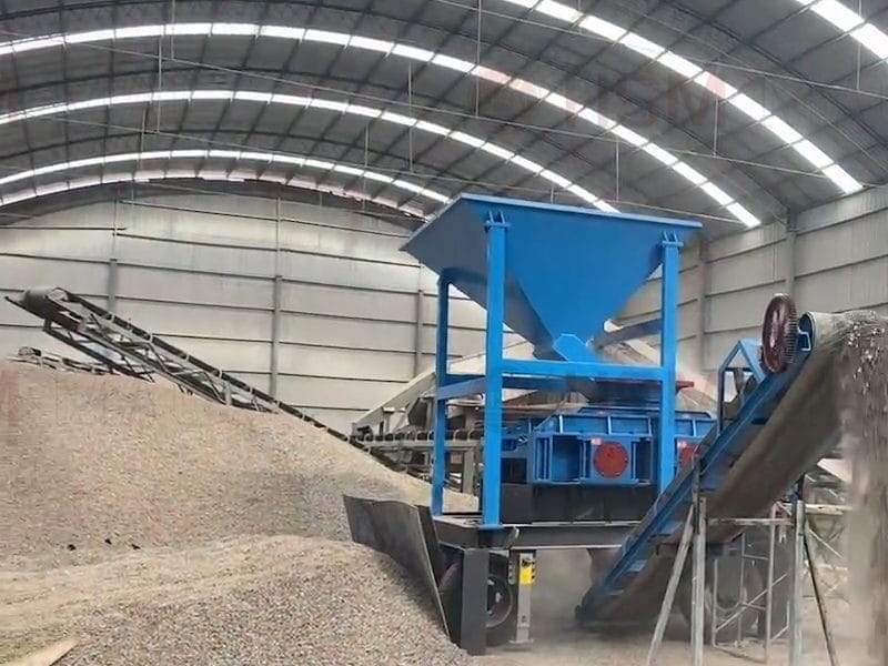 mobile stone crusher