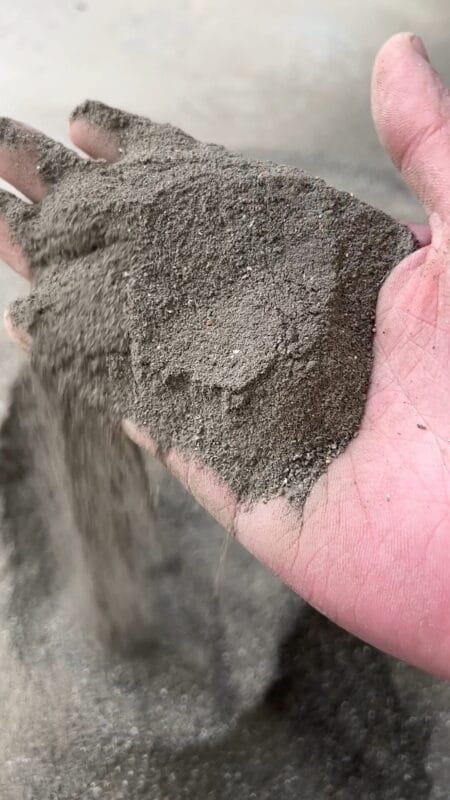 0-5mm manufactured sand output