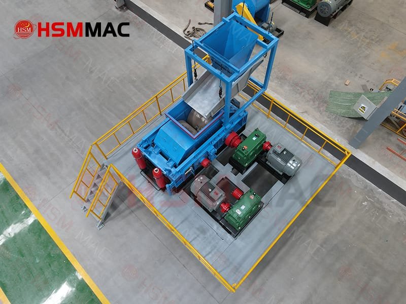 Hydraulic Double Roller Crusher