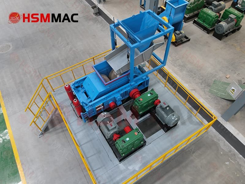 Industrial Hydraulic Double Roller Crusher