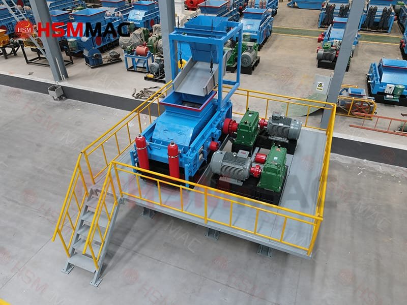 Hydraulic Double Roller Crusher