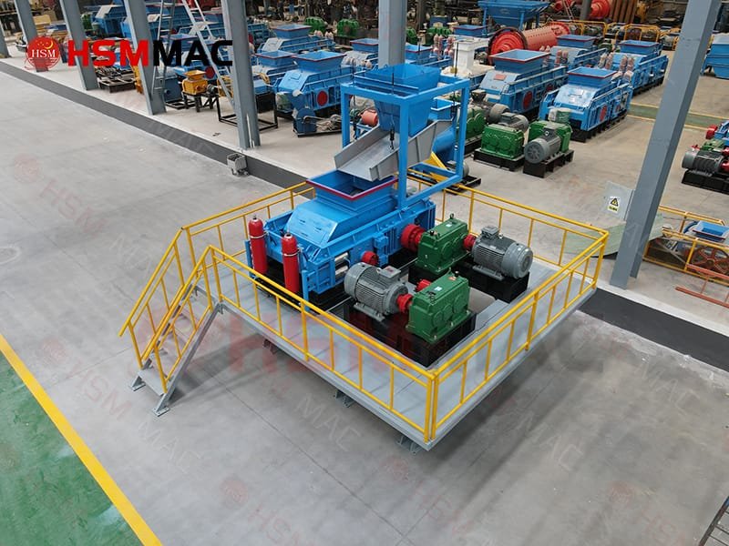 Industrial Hydraulic Double Roller Crusher