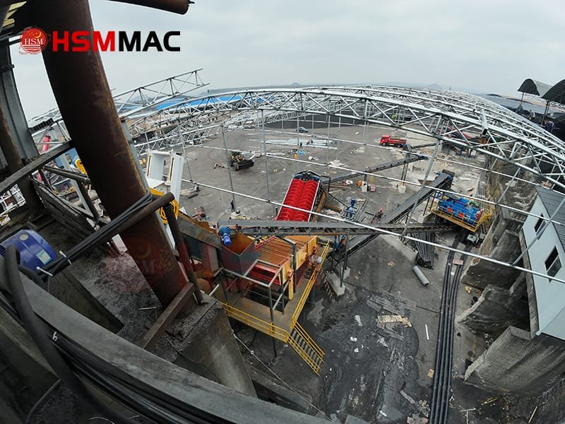 Complete View of the Coal Crushing Plant Site Complete View of the Coal Crushing Plant Site