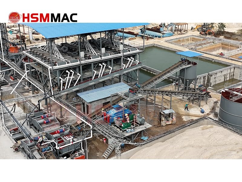 Double-roller sand making machine site Double-roller sand making machine site