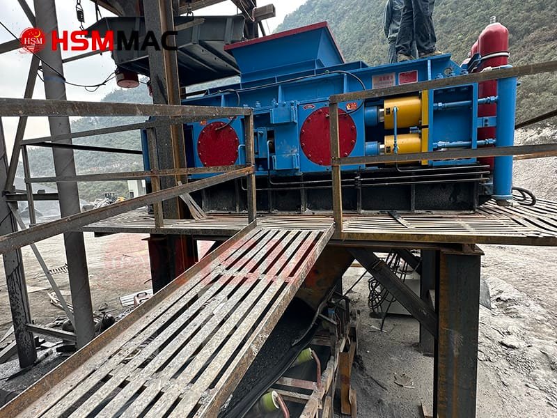 Coal Slag Crushing Site
