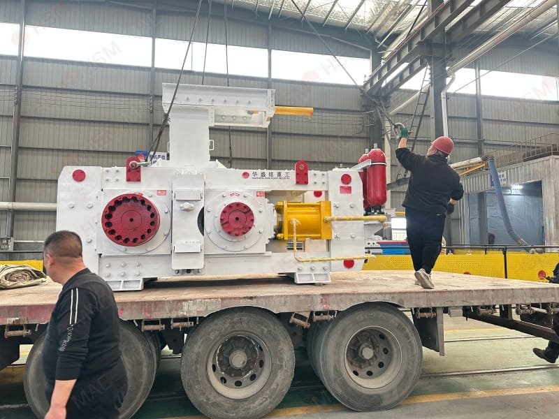 High-pressure grinding roll (HPGR) shipment