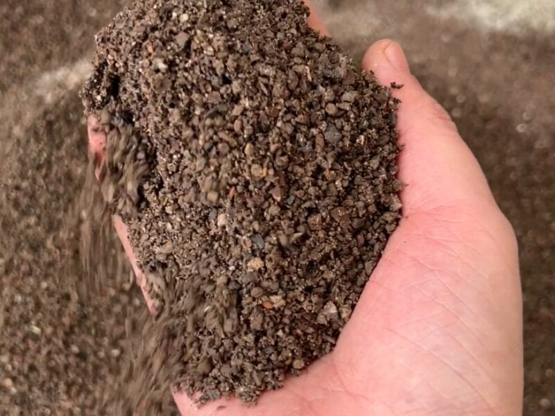 High-hardness furnace slag finished product High-hardness furnace slag finished product