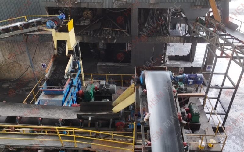 Toothed Roll Crusher Working Site Toothed Roll Crusher Working Site