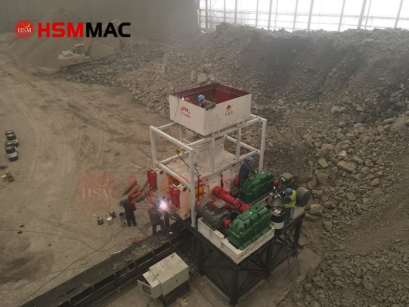 HSM High-Pressure Hydraulic Roller Mill Installation Site HSM High-Pressure Hydraulic Roller Mill Installation Site