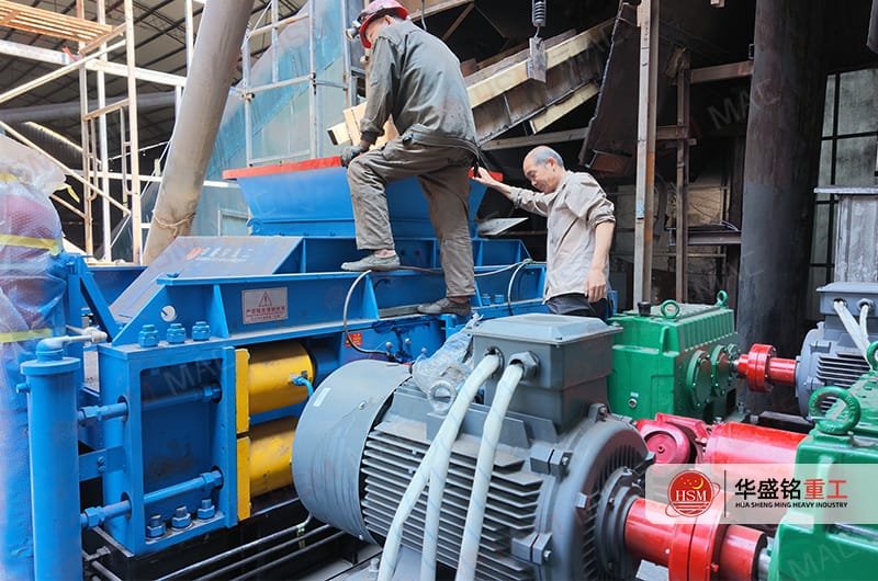 On-site Commissioning of the 2PGY1210 Double-Roll Crusher On-site Commissioning of the 2PGY1210 Double-Roll Crusher