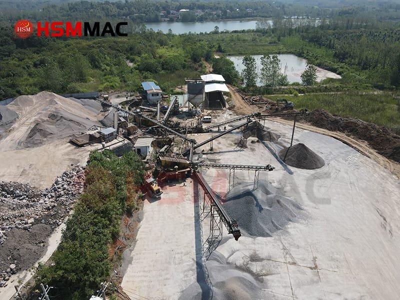 Huashengming Wollastonite Crushing Plant Integration
